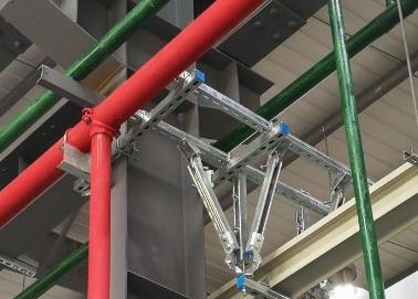 温州市该抗震支架的整体式支吊架结构协调性好